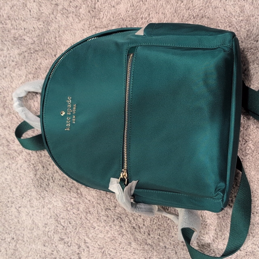 Kate Spade green Medium Backpack